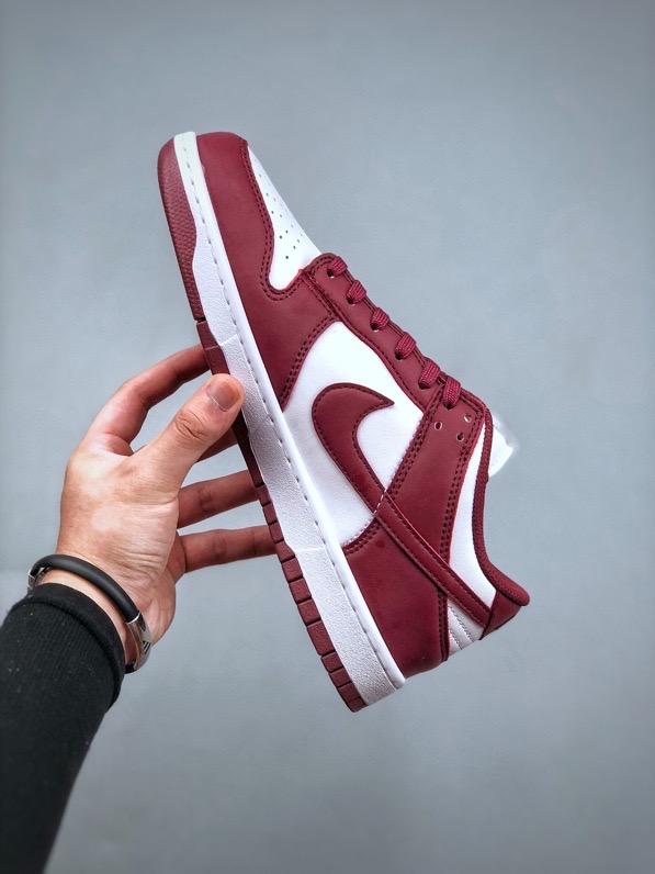 NIKE DUNK LOW WINE RED